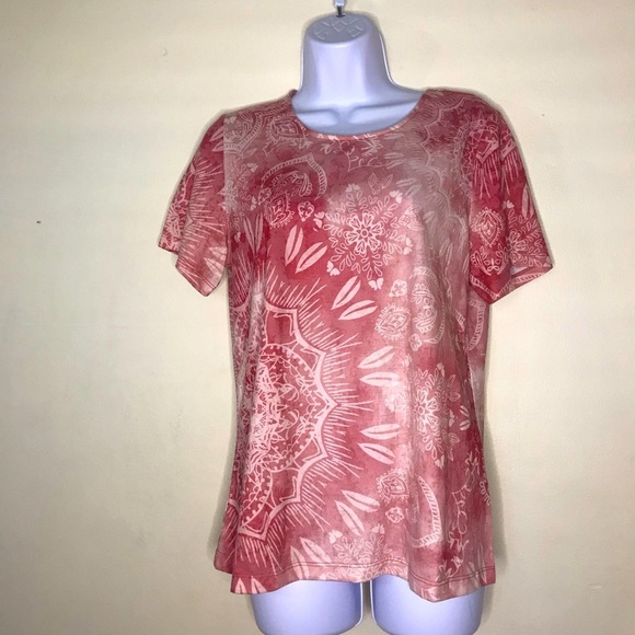 Christopher & Banks Medallion Burnout Tee - Picture 11 of 16